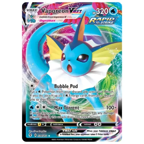 Vaporeon VMAX - Evolving Skies